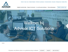 Tablet Screenshot of advisor.nl