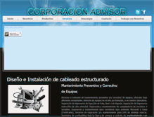 Tablet Screenshot of advisor.com.ve