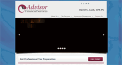 Desktop Screenshot of advisor.org